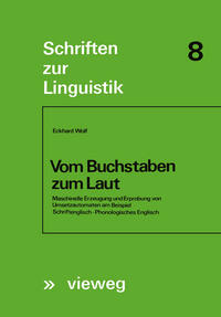 Vorderes Coverbild Vom Buchstaben zum Laut