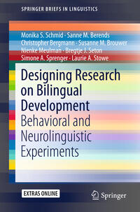 Vorderes Coverbild Designing Research on Bilingual Development