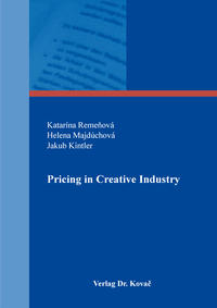 Vorderes Coverbild Pricing in Creative Industry