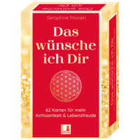 Vorderes Coverbild Das wünsche ich Dir | 62 Achtsamkeitskarten | Lebensweisheiten, Coaching & Empowerment | schöne Geschenkidee