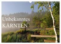 Vorderes Coverbild Unbekanntes Kärnten (Wandkalender 2025 DIN A3 quer), CALVENDO Monatskalender