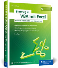 Vorderes Coverbild Einstieg in VBA mit Excel