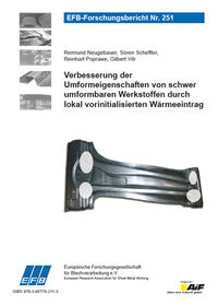 Vorderes Coverbild Verbesserung der Umformeigenschaften von schwer umformbaren Werkstoffen durch lokal vorinitialisierten Wärmeeintrag