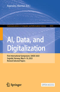 Vorderes Coverbild AI, Data, and Digitalization