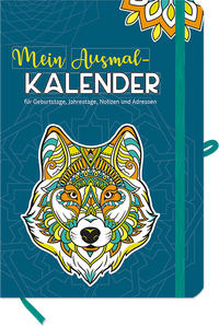 Vorderes Coverbild Mein Ausmal-Kalender