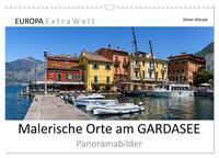 Vorderes Coverbild Malerische Orte am GARDASEE - Panoramabilder (Wandkalender 2025 DIN A3 quer), CALVENDO Monatskalender