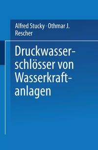 Vorderes Coverbild Druckwasserschlösser von Wasserkraftanlagen