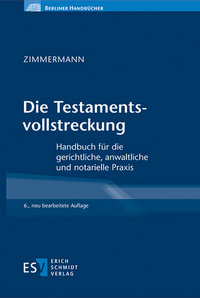 Vorderes Coverbild Die Testamentsvollstreckung