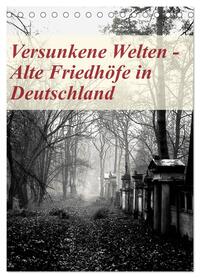 Vorderes Coverbild Versunkene Welten - Alte Friedhöfe in Deutschland (Tischkalender 2026 DIN A5 hoch), CALVENDO Monatskalender