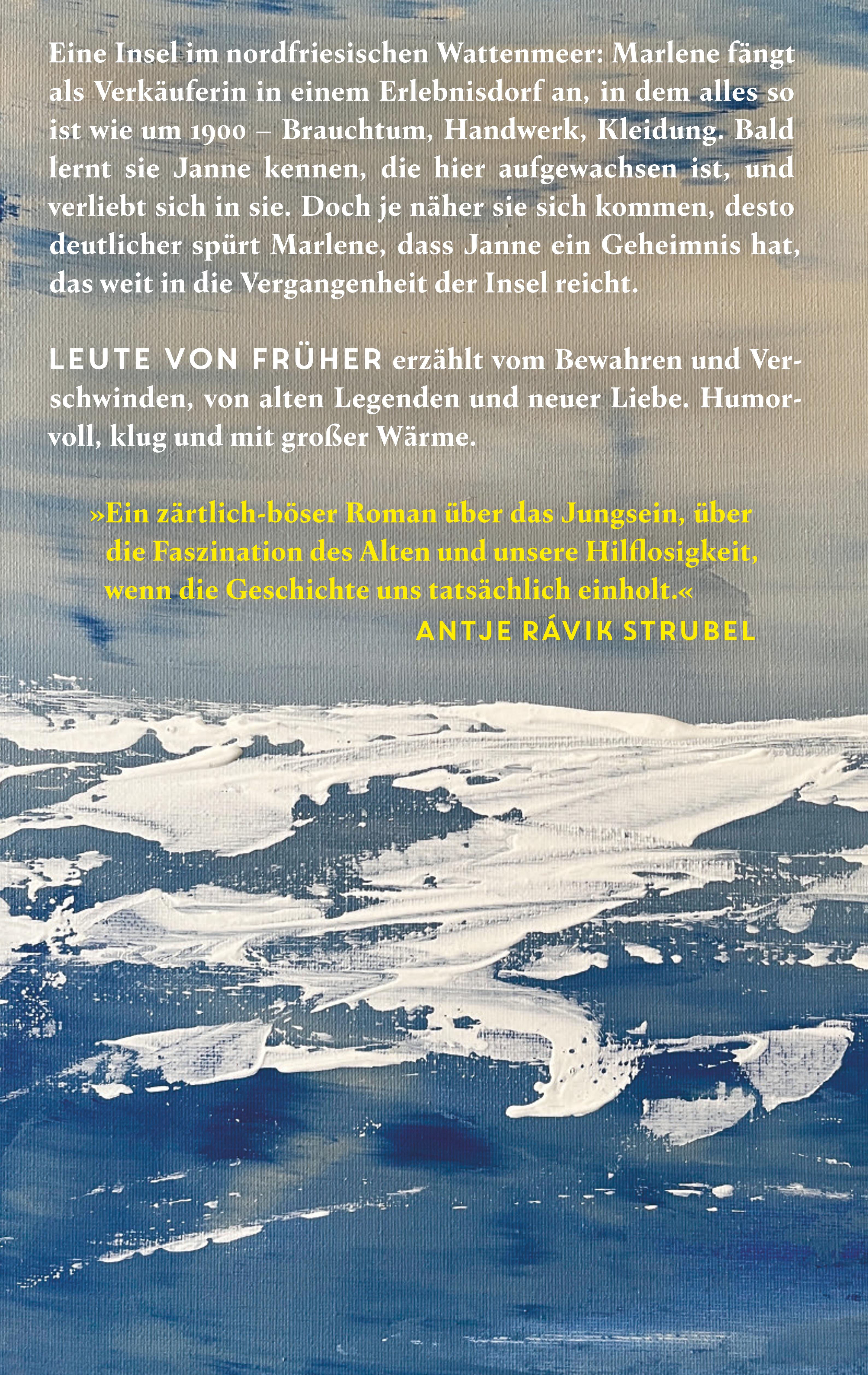 Rückseitencover Leute von früher
