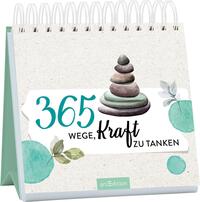 Vorderes Coverbild 365 Wege, Kraft zu tanken