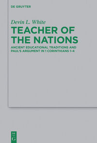 Vorderes Coverbild Teacher of the Nations