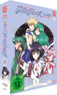Vorderes Coverbild Sailor Moon Crystal - DVD 6 (2 DVDs)