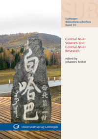 Vorderes Coverbild Central Asian Sources and Central Asian Research