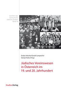 Vorderes Coverbild Jüdisches Vereinswesen in Österreich im 19. und 20. Jahrhundert