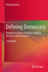 Vorderes Coverbild Defining Democracy