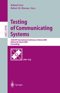 Vorderes Coverbild Testing of Communicating Systems
