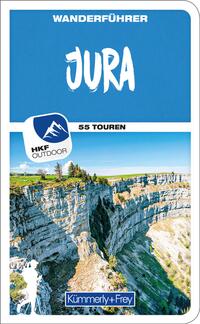 Vorderes Coverbild Kümmerly+Frey Wanderführer Jura