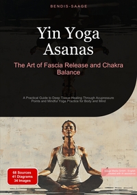 Vorderes Coverbild Yin Yoga Asanas: The Art of Fascia Release and Chakra Balance
