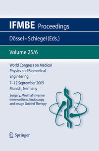 Vorderes Coverbild World Congress on Medical Physics and Biomedical Engineering September 7 - 12, 2009 Munich, Germany