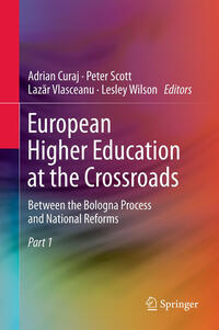 Vorderes Coverbild European Higher Education at the Crossroads