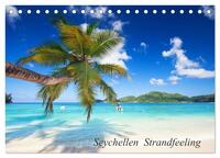 Vorderes Coverbild Seychellen Strandfeeling (Tischkalender 2025 DIN A5 quer), CALVENDO Monatskalender