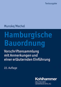 Vorderes Coverbild Hamburgische Bauordnung
