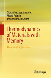 Vorderes Coverbild Thermodynamics of Materials with Memory