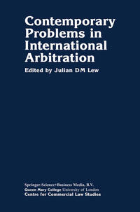 Vorderes Coverbild Contemporary Problems in International Arbitration
