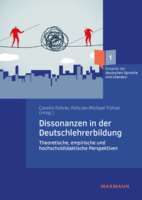 Vorderes Coverbild Dissonanzen in der Deutschlehrerbildung