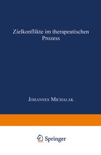 Vorderes Coverbild Zielkonflikte im therapeutischen Prozess