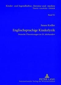 Vorderes Coverbild Englischsprachige Kinderlyrik