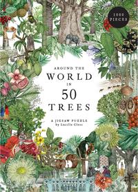 Vorderes Coverbild Around the World in 50 Trees