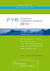 Vorderes Coverbild FYB 2012 Financial YearBook Germany /Private Equity & Corporate Finance