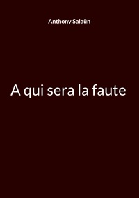 Vorderes Coverbild A qui sera la faute