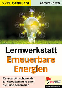 Vorderes Coverbild Lernwerkstatt Erneuerbare Energien