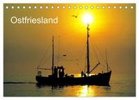 Vorderes Coverbild Ostfriesland (Tischkalender 2025 DIN A5 quer), CALVENDO Monatskalender