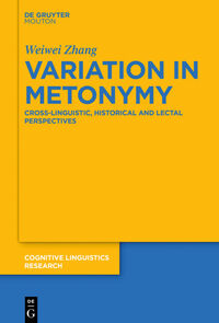 Vorderes Coverbild Variation in Metonymy