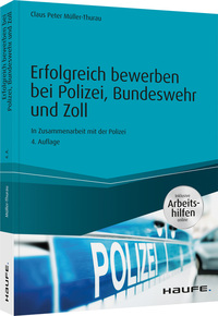 Vorderes Coverbild Erfolgreich bewerben bei Polizei, Bundeswehr und Zoll - inkl. Arbeitshilfen online