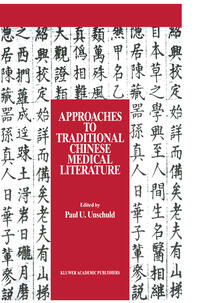Vorderes Coverbild Approaches to Traditional Chinese Medical Literature