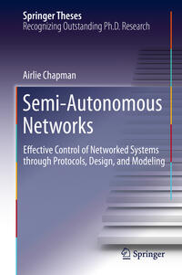 Vorderes Coverbild Semi-Autonomous Networks