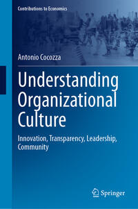 Vorderes Coverbild Understanding Organizational Culture