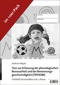 Vorderes Coverbild Test zur Erfassung der phonologischen Bewusstheit und der Benennungsgeschwindigkeit (TEPHOBE)