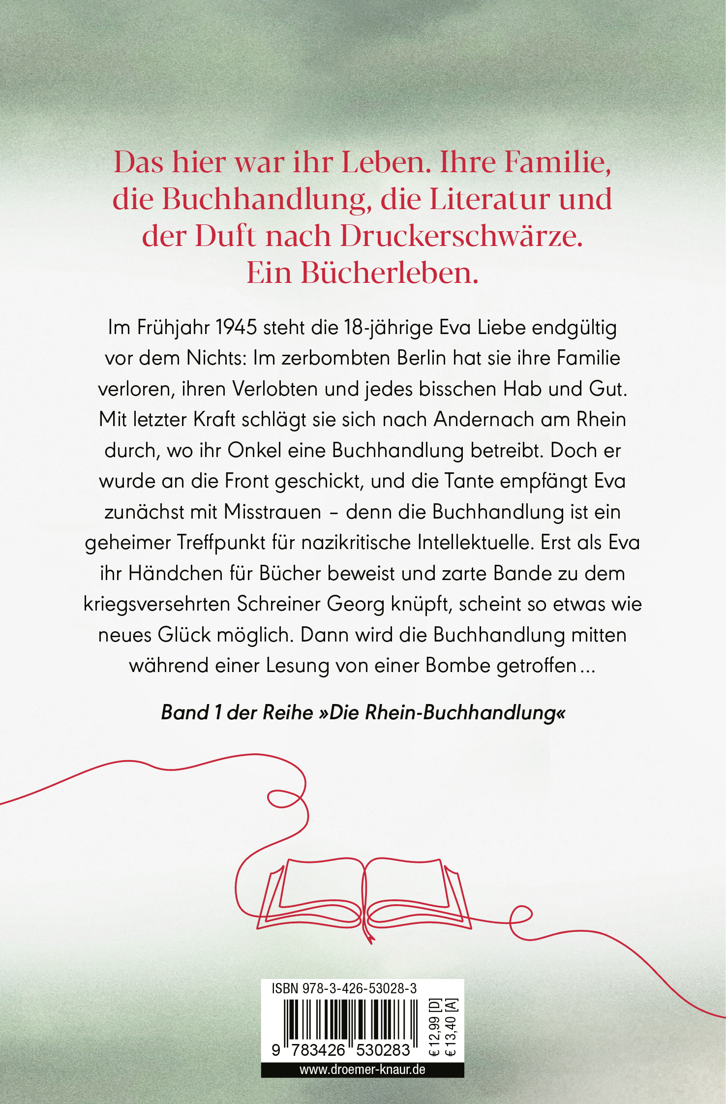 Rückseitencover Fräulein Liebe und das Glück der Bücher