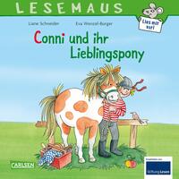 Vorderes Coverbild LESEMAUS 107: Conni und ihr Lieblingspony