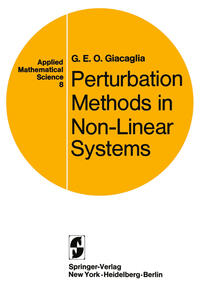 Vorderes Coverbild Perturbation Methods in Non-Linear Systems