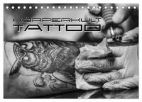 Vorderes Coverbild Körperkult Tattoo (Tischkalender 2025 DIN A5 quer), CALVENDO Monatskalender