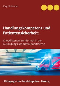 Vorderes Coverbild Handlungskompetenz und Patientensicherheit