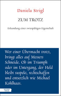 Vorderes Coverbild Zum Trotz