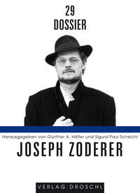 Vorderes Coverbild Dossier 29: Joseph Zoderer